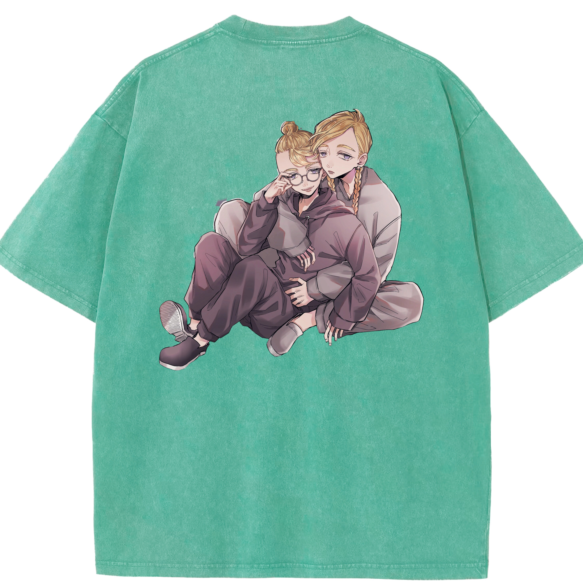 （画像用） 東京リベンジャーズ Tokyo Revengers 綿100% ヴィンテージ風 半袖Tシャツ（背面プリント）